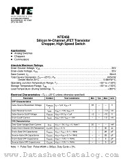 NTE468 datasheet pdf NTE Electronics