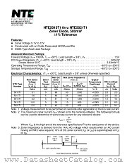 NTE5010T1 datasheet pdf NTE Electronics