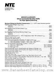 NTE5374 datasheet pdf NTE Electronics