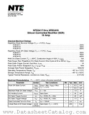 NTE5417 datasheet pdf NTE Electronics