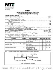 NTE571 datasheet pdf NTE Electronics
