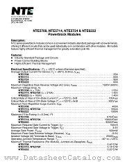 NTE5714 datasheet pdf NTE Electronics
