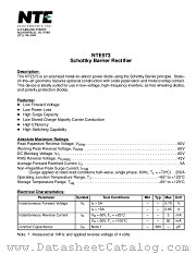 NTE573 datasheet pdf NTE Electronics