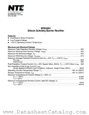 NTE6091 datasheet pdf NTE Electronics