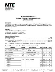 NTE610 datasheet pdf NTE Electronics