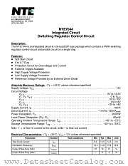 NTE7044 datasheet pdf NTE Electronics
