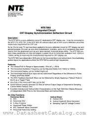 NTE7063 datasheet pdf NTE Electronics