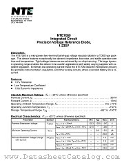 NTE7080 datasheet pdf NTE Electronics