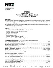 NTE7085 datasheet pdf NTE Electronics