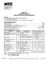 NTE7152 datasheet pdf NTE Electronics