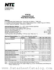 NTE726 datasheet pdf NTE Electronics
