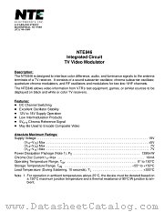 NTE846 datasheet pdf NTE Electronics