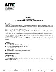NTE874 datasheet pdf NTE Electronics