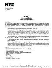 NTE914 datasheet pdf NTE Electronics