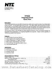 NTE926 datasheet pdf NTE Electronics