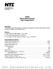 NTE94 datasheet pdf NTE Electronics