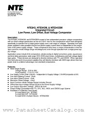 NTE943 datasheet pdf NTE Electronics