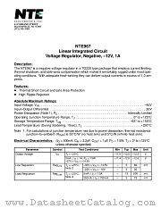 NTE967 datasheet pdf NTE Electronics