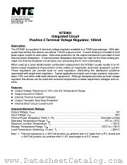 NTE981 datasheet pdf NTE Electronics