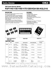 KGF1155 datasheet pdf OKI electronic components