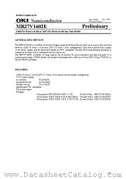 MR27V1602E datasheet pdf OKI electronic components