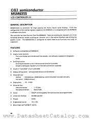 MSM6355 datasheet pdf OKI electronic components