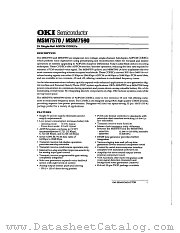 MSM7590 datasheet pdf OKI electronic components
