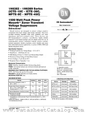 1N6382-D datasheet pdf ON Semiconductor