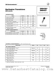 2N6426-D datasheet pdf ON Semiconductor