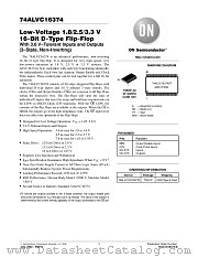 74ALVC16374-D datasheet pdf ON Semiconductor