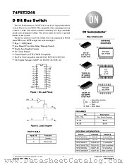 74FST3245-D datasheet pdf ON Semiconductor