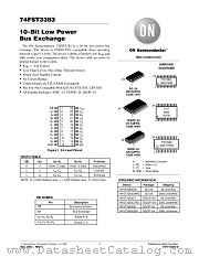 74FST3383-D datasheet pdf ON Semiconductor