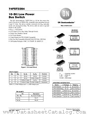 74FST3384-D datasheet pdf ON Semiconductor