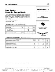 BAS40-04LT1-D datasheet pdf ON Semiconductor