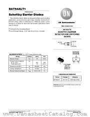 BAT54ALT1-D datasheet pdf ON Semiconductor