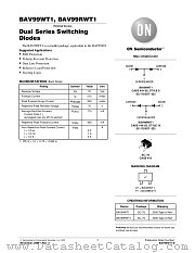 BAV99WT1-D datasheet pdf ON Semiconductor