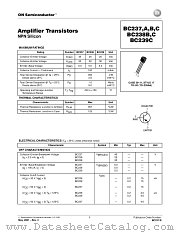 BC237-D datasheet pdf ON Semiconductor
