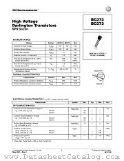 BC372-D datasheet pdf ON Semiconductor