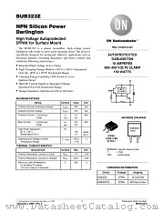 BUB323Z-D datasheet pdf ON Semiconductor