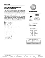CS5159-D datasheet pdf ON Semiconductor