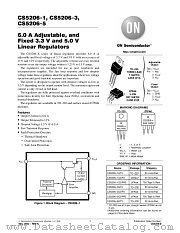 CS5206-D datasheet pdf ON Semiconductor