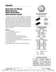 CS5422-D datasheet pdf ON Semiconductor