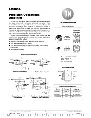 LM308A-D datasheet pdf ON Semiconductor