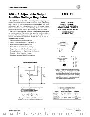 LM317L-D datasheet pdf ON Semiconductor