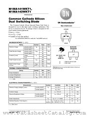 M1MA141WKT1-D datasheet pdf ON Semiconductor