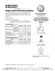 M1MA151KT1-D datasheet pdf ON Semiconductor