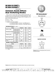 M1MA151WAT1-D datasheet pdf ON Semiconductor