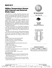 MAX1617-D datasheet pdf ON Semiconductor