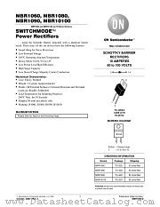MBR1060-D datasheet pdf ON Semiconductor