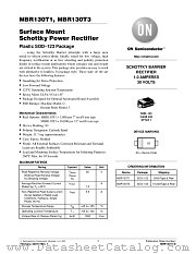 MBR130T1-D datasheet pdf ON Semiconductor